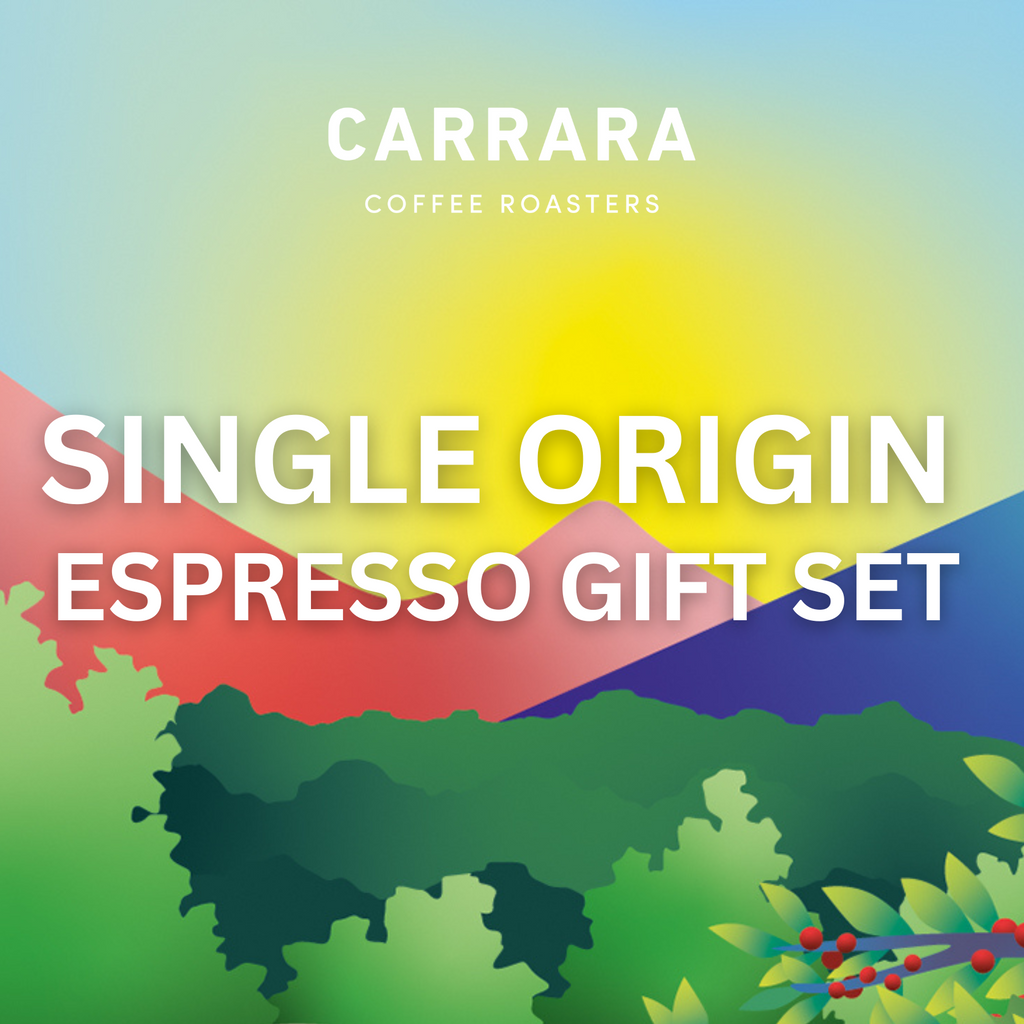 Carrara Coffee Roasters Single Origin Espresso Gift Set