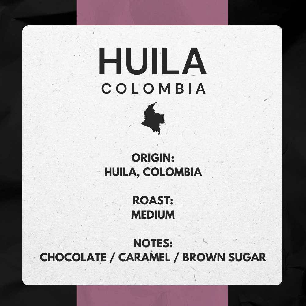 Huila, Colombia - Sugarcane Decaffeinated
