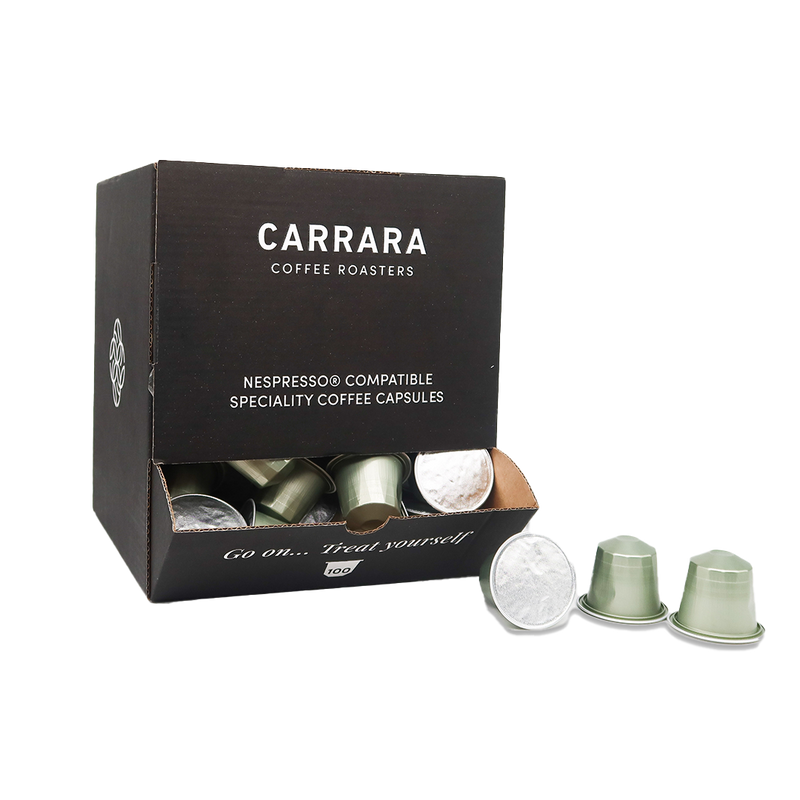 House Blend Coffee Pods 100 Pack Carrara Coffee Roasters