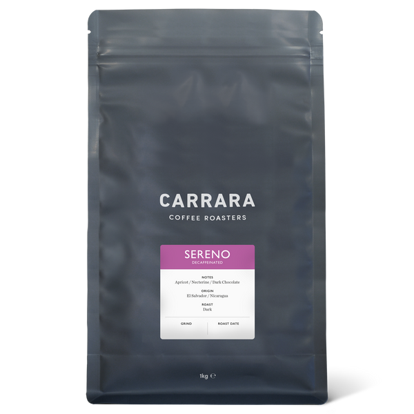 Decaffeinated coffee beans