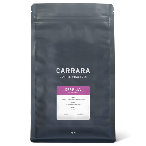 Decaffeinated coffee beans